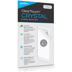 BoxWave Screen Protector Compatible with Whirlpool 30" Built-in Double Electric Convection Wall Oven - Stainless Steel - ClearTouch Crystal (2-Pack), HD Film Skin - Shields from Scratches