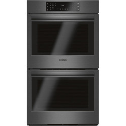 800 Series 30 in. Built-in Double Electric Convection Wall Oven in Black Stainless Steel with Fast Preheat, Self-Clean