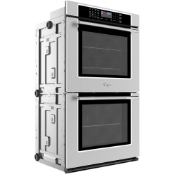 Empava 30" Double Electric Wall Oven Self-cleaning Convection Fan Touch Control in Stainless Steel