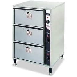 APW Wyott Countertop Standard Holding Triple Drawer, 33 11/16 x 27 3/4 x 21 inch -- 1 each.