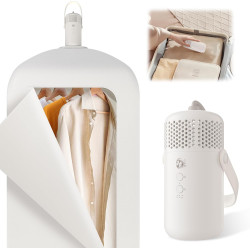 Portable Clothes Dryer, Compact Portable Dryer Machine for Apartment, RV, Travel - Premium 1000w Mini Dryer with Dry Bag, Hook for Light Clothes, Underwear