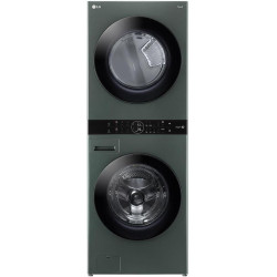 LG WashTower with 4.5 cu. ft. Washer and 7.4 cu. ft. Gas Dryer, Center Control, Front Load