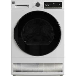 Kenmore 4.0 cu. ft. Ventless Compact Front Load Electric Dryer-with Guard to Reduce Wrinkles & Static-Smart Sensor Drying-LED-Energy Star Certified, White