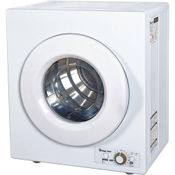 Magic Chef 2.6 Cu. Ft. Compact Electric Dryer, Portable Clothes Dryer is Perfect for Home or Apartment, White