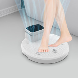 Full Body Dryer After Shower, Body Care Dr yer for Bathroom, 1400W Body Care Dryer with LED Feet Touch Panel, 4 Speeds Cold/Warm, Waterproof