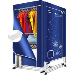 Clothes Dryer, 1600W-110V Portable Clothes Dryer, 67Inch-3 Tier Foldable Clothes Dryers Rack, Energy Saving Portable Dryer for Apartment, Indoor, Travel, RV