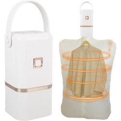 Portable Clothes Dryer, Quick Drying Mini Laundry Dryers for Clothes with Drying Bag, Small Compact Electric Drying Machine for Travel, RV, Home, Apartment