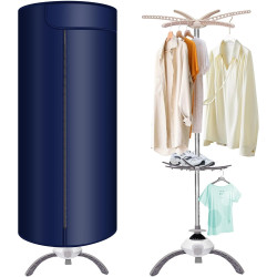Portable Clothes Dryer - Upgraded Large Capacity for Families, Apartments,Travel and RV, Mini 900W Fast-Drying Machine for Clothing and Shoes Quick And Easy to Use Foldable Compact Dryer