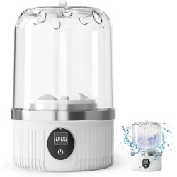 Mini Portable Washing Machine,Rechargeable Underwear Washer,Delicate Washes Doll Clothes,Socks,Bikinis,Suitable for Travel,Apartment,Camping