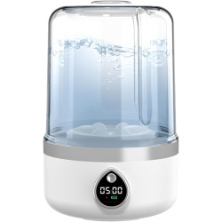 Underwear Washer, Portable Mini Washing Machine Rechargeable Cordless Deep Cleans Small Laundry for Bra, Underwear, Socks, Travel, Apartment, Dorm, RV, Hotel Use 1.4L(White)