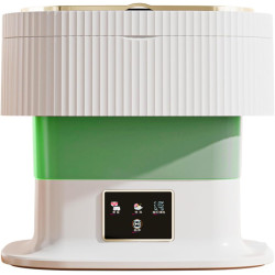 Portable Washing Machine 12L Mini Foldable Laundry with 3 Deep Cleaning Modes - Compact for Underwear