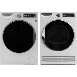 LUXURY Washer 2.2cf 110V+Condensing Dryer 4cf 220V 2 Year Warranty(White)