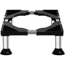 Mini Fridge Stand Height 7"-8.4" Adjustable Washer and Dryer Stand, Heavy Duty Washer Stand Base With 4 Sturdy Feet Washer Base Universal Platform for 16-24 Inch Home Appliances