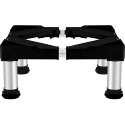 Washer stand Heavy Duty Adjustable washing machine pedestal legs Height 5.9in washing machine stand long Adjustable 19.6in~29.5in , Width Adjustable16.5in--25.5in for dryer stand pedestal