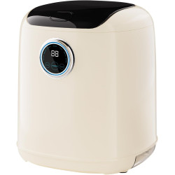 AHERO Fully Automatic Mini Washing Machine with Heated Wash, Spin Dry & Thermal Drying - 7L (1kg Capacity) Portable for Underwear, Socks, Baby Clothes