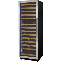Allavino Reserva Series 154 Bottle 71" Tall Dual Zone Left Hinge Stainless Steel Wine Refrigerator