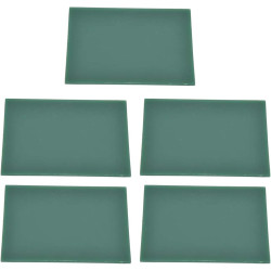 KooingTech 5pcs Jewelry Wax, 2.76 * 3.54 * 0.08in Casting Wax, Carving Wax, Modeling Wax for Cast and Carve Different Jewelry Patterns