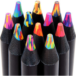 Stocking Stuffers, Stocking Stuffers for Teen Girls,12 Rainbow Colored Pencils, Teen Girl Gifts Trendy Stuff, Art Supplies for Kids 9-12, Gifts for 5-12 Year Old Girl, Arts and Crafts for Kids