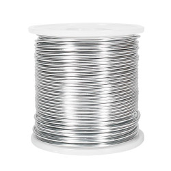Tenn Well 15 Gauge Aluminum Wire, 164 Feet 1.5mm Bendable Metal Craft Wire for Jewelry Making, Beading, Armature, Sculpting, Bonsai Training, Crafting