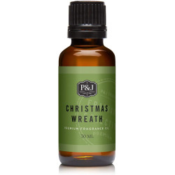 P&J Fragrance Oil - Christmas Wreath Scent, 30ml