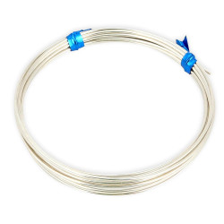 26 Gauge/0.4 mm, 5 FT Half Hard 925 Sterling Silver Jewelry Wire