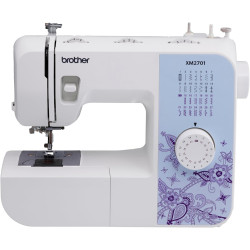 Brother XM2701 Sewing Machine, Lightweight, Full Featured, 27 Stitches, 6 Included Feet