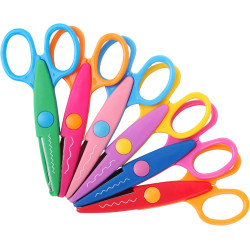 Mr. Pen Craft Scissors - Decorative Edge, 6 Pack, Zig Zag, Scrapbooking, Fancy, Pattern, Design