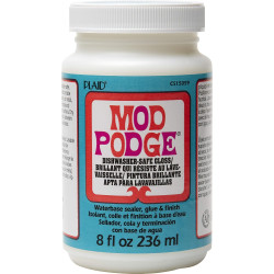 Mod Podge Dishwasher Safe Waterbased Sealer, Glue and Finish (8-Ounce), CS15059 Gloss, 8 Ounce