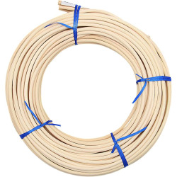 KEILEOHO #8 Reed Spline 65 Feet x 3/16 Inches Cane Webbing for Weaving, Cane Webbing for Chair Repair, Strong Permeable Cane Webbing Roll for Winding, Modeling, Decoration, Weaving, Aromatherapy