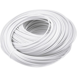 PATIKIL Wicker Repair Kit, 296ft 2.5mm Round Synthetic Rattan Material Plastic Wicker Woven Rattan Set for DIY Craft and Weaving Basket Making, White