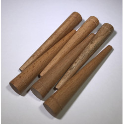 Wooden Pegs for Chair Caning Set of 6
