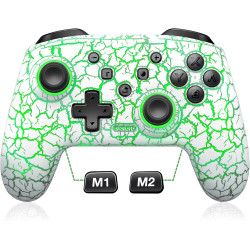 Wireless Switch Controller for Nintendo Switch/Swith 2/Lite/OLED Controller, Switch Controller with a Mouse Touch Feeling on Bac