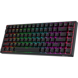 RK ROYAL KLUDGE RK84 Wireless RGB 75% Triple Mode BT5.0/2.4G/USB-C Hot Swappable Mechanical Keyboard, 84 Keys Wireless Gaming Ke