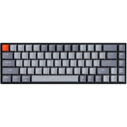 Keychron K6 Bluetooth 5.1 Wireless Mechanical Keyboard with Keychron K Pro Brown Switch/LED Backlit/Rechargeable Battery, 68 Key