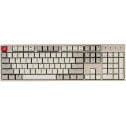Keychron C2 Full Size Hot-swappable Wired Mechanical Keyboard Compatible with Mac, Keychron Brown Switch, 104 Keys ABS Retro Col