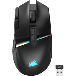 Corsair DARKSTAR RGB Wireless Gaming Mouse for MMO, MOBA - 26,000 DPI - 15 Programmable Buttons - Up to 80hrs Battery - iCUE Com