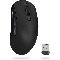 RK ROYAL KLUDGE RK M30 Wireless Gaming Mouse, 24000 DPI, 43g Ultra-Lightweight, PAW3311 Sensor, 2.4G/Bluetooth/USB-C Rechargeabl