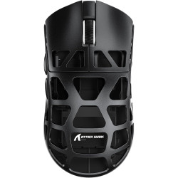 ATTACK SHARK R3 46g Superlight Magnesium Alloy Wireless Gaming Mouse, BT/2.4Ghz/Wired Computer Mouse, 8000Hz Wireless Polling Ra