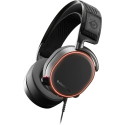 SteelSeries Arctis Pro High Fidelity Gaming Headset - Hi-Res Speaker Drivers - DTS Headphone: X v2.0 Surround for PC, Black
