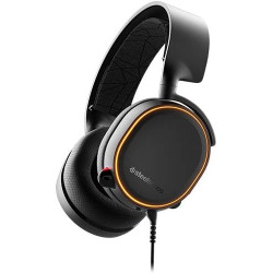 SteelSeries Arctis 5 - RGB Illuminated Gaming Headset with DTS Headphone: X v2.0 Surround - for PC and PlayStation 4 - Black
