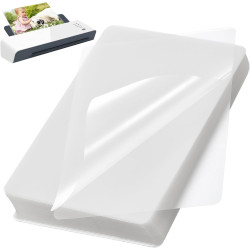 Clear Thermal Laminating Plastic Paper Laminator Sheets, 200 Pack 3 Mil Laminating Sheets, 9 x 11.5 Inch Thermal Laminating Pouches for Thermal Laminator