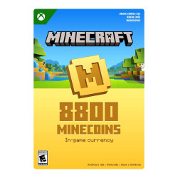Minecraft: Minecoins Pack: 8800 Coins [Digital Code] - AMAZON EXCLUSIVE