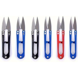 6 Pcs Sewing Scissors shears, 4 Inch Yarn Snips, High-Carbon Steel Thread Snippers, Sewing Snips Thread Cutter Scissors
