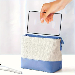 3X Full Page Magnifying Glass for Reading, Lightweight Rectangular Magnifier Sheet Provide Full Book Page Viewing Area Handheld