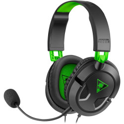 Turtle Beach Recon 50 Xbox Gaming Headset – Officially Licensed for Xbox Series X|S, Xbox One, and Windows PCs with 3.5mm – Also works with PS5, PS4, and Mobile Devices, Removable Mic, 40mm Speakers