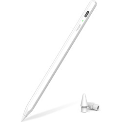 Metapen Pencil Air8 for Apple iPad 2018-2025, 10 Min Faster Charge, Palm Rejection Stylus Pen for iPad a16/11/10/9/8/7/6th Gen, Pro 12.9/11/13-inch M4, Air 3/4/5/M2/M3, Mini 5/6th