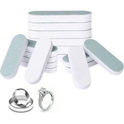 20 PCS Silver Polishing Stick Double-Sided Cleaning Buffing Bars Polish Sticks for Jewelry 2.3" x 0.74"