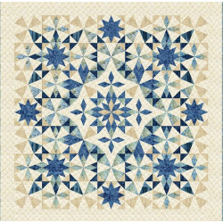 Laundry Basket Quilts Traditional Quilt Pattern - Alaska (71.5" x 71.5")