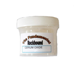Fundamental Rockhound Products: 1 lb Premium Cerium Oxide - Lapidary Rock Polish - Optical Grade