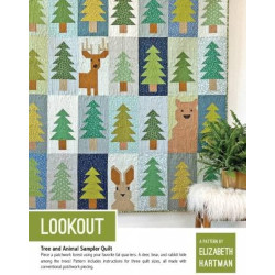Elizabeth Hartman Lookout Pattern, Multi, Small